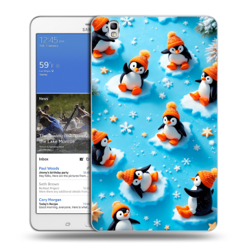 Силиконовый чехол на Samsung Galaxy Tab Pro 8.4 с принтом Новый год