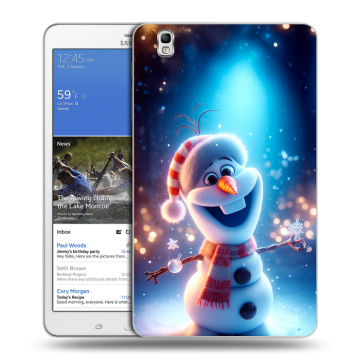 Силиконовый чехол на Samsung Galaxy Tab Pro 8.4 с принтом Новый год