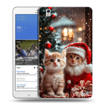 Силиконовый чехол на Samsung Galaxy Tab Pro 8.4 с принтом Новый год