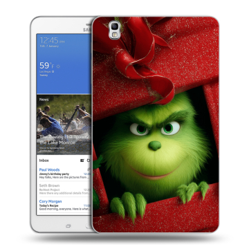 Силиконовый чехол на Samsung Galaxy Tab Pro 8.4 с принтом Новый год