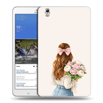 Силиконовый чехол на Samsung Galaxy Tab Pro 8.4 с принтом женский Силиконовый чехол на Samsung Galaxy Tab Pro 8.4 с принтом женский