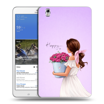 Силиконовый чехол на Samsung Galaxy Tab Pro 8.4 с принтом женский Силиконовый чехол на Samsung Galaxy Tab Pro 8.4 с принтом женский