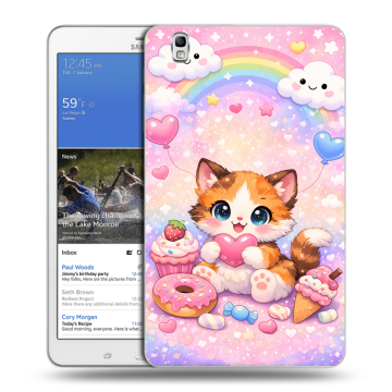 Силиконовый чехол на Samsung Galaxy Tab Pro 8.4 с принтом для девочек Силиконовый чехол на Samsung Galaxy Tab Pro 8.4 с принтом для девочек