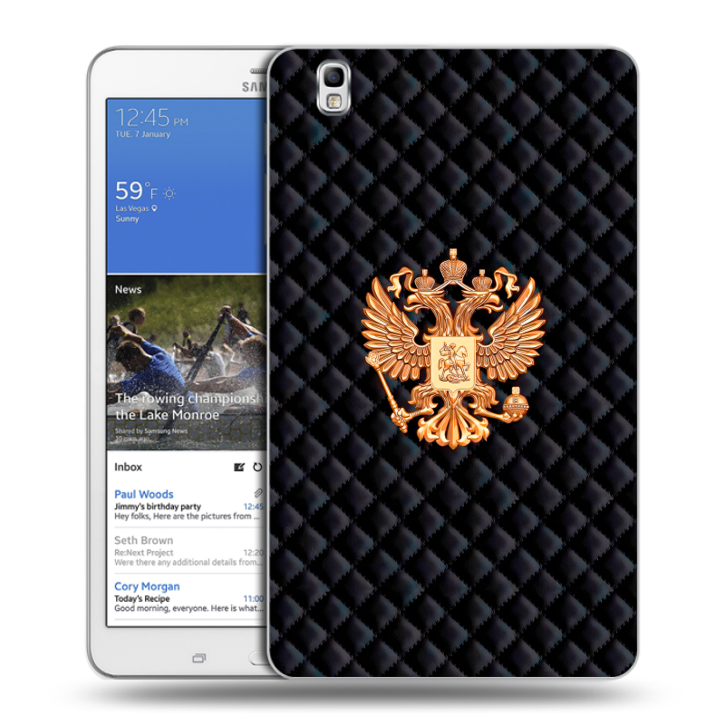 Силиконовый чехол на Samsung Galaxy Tab Pro 8.4 с принтом Герб России принт Силиконовый чехол на Samsung Galaxy Tab Pro 8.4 с принтом Герб России принт