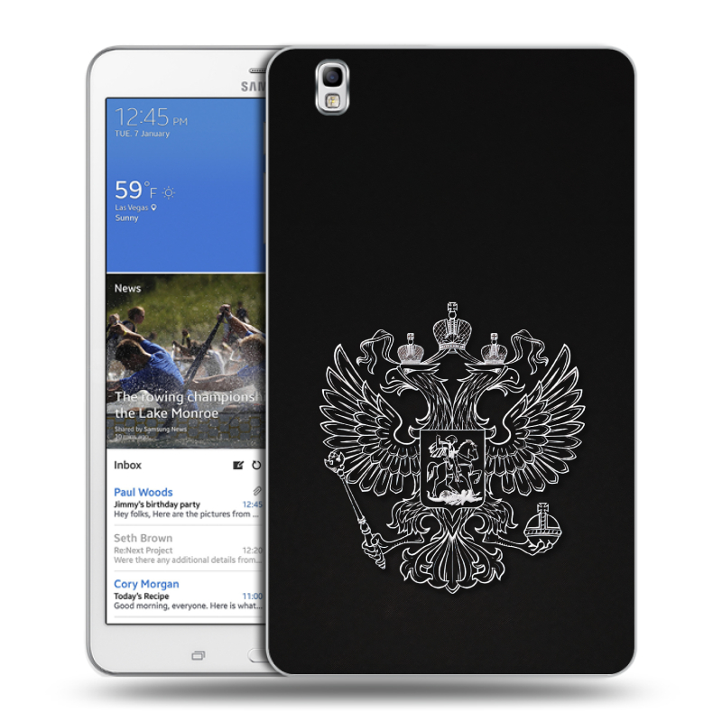 Силиконовый чехол на Samsung Galaxy Tab Pro 8.4 с принтом Герб России Силиконовый чехол на Samsung Galaxy Tab Pro 8.4 с принтом Герб России