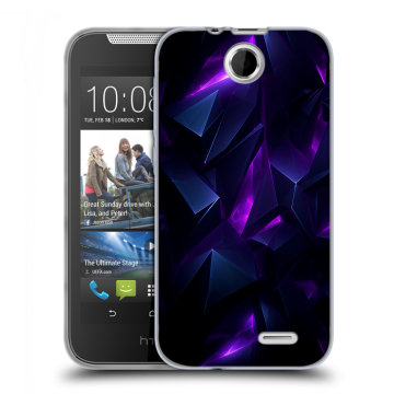 Силиконовый чехол на HTC Desire 310 с принтом Абстракиция