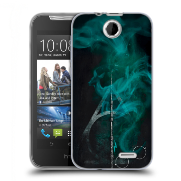 Силиконовый чехол на HTC Desire 310 с принтом Гарри Поттер Harry Potter