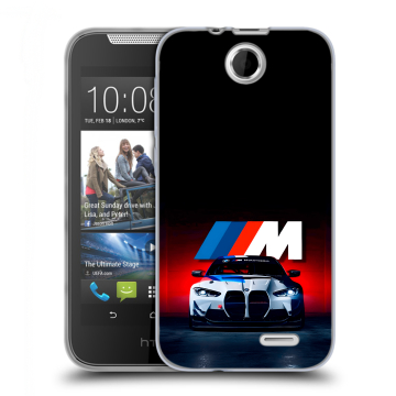 Силиконовый чехол на HTC Desire 310 с принтом БМВ BMW Силиконовый чехол на HTC Desire 310 с принтом БМВ BMW