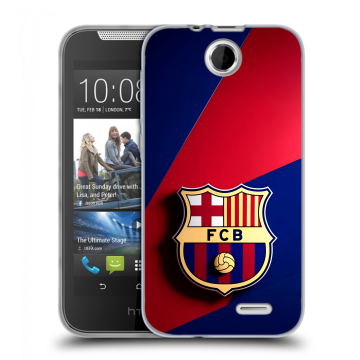 Силиконовый чехол на HTC Desire 310 с принтом Барселона Barcelona