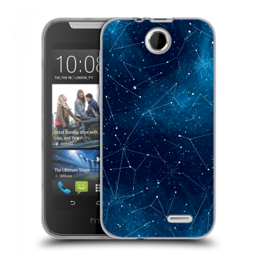 Силиконовый чехол на HTC Desire 310 с принтом Космос звезды Силиконовый чехол на HTC Desire 310 с принтом Космос звезды