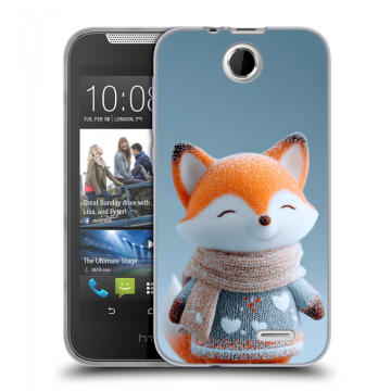 Силиконовый чехол на HTC Desire 310 с принтом Лиса Силиконовый чехол на HTC Desire 310 с принтом Лиса