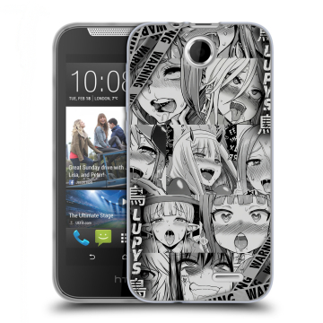 Силиконовый чехол на HTC Desire 310 с принтом Ahegao Ахегао Аниме Силиконовый чехол на HTC Desire 310 с принтом Ahegao Ахегао Аниме