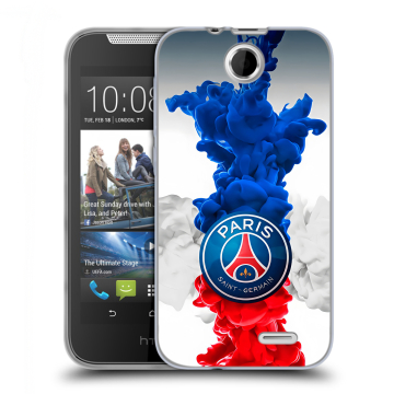 Силиконовый чехол на HTC Desire 310 с принтом PSG ПСЖ Силиконовый чехол на HTC Desire 310 с принтом PSG ПСЖ