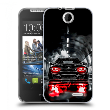 Силиконовый чехол на HTC Desire 310 с принтом BMW БМВ Силиконовый чехол на HTC Desire 310 с принтом BMW БМВ