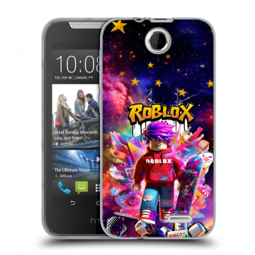 Силиконовый чехол на HTC Desire 310 с принтом Roblox Роблокс Силиконовый чехол на HTC Desire 310 с принтом Roblox Роблокс