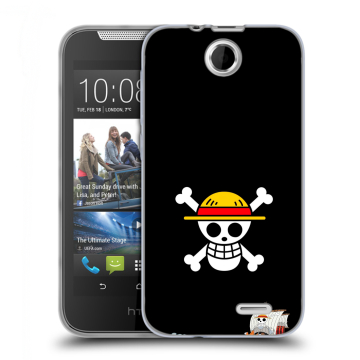 Силиконовый чехол на HTC Desire 310 с принтом One Piece Ван Пис
