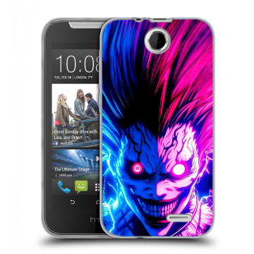 Силиконовый чехол на HTC Desire 310 с принтом Death note Тетрадь смерти Силиконовый чехол на HTC Desire 310 с принтом Death note Тетрадь смерти