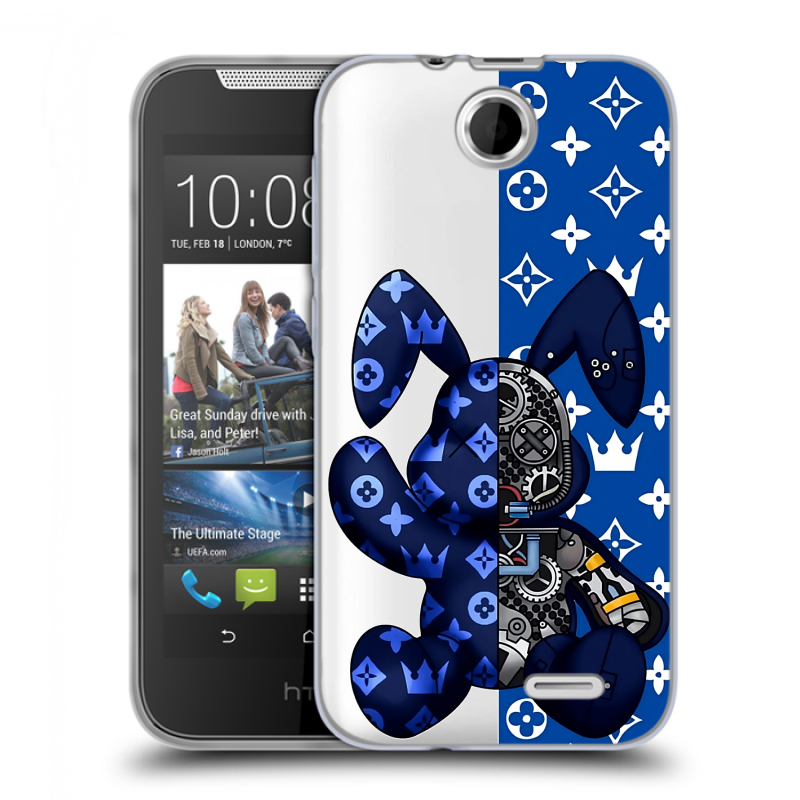 Силиконовый чехол на HTC Desire 310 с принтом Луи робот Силиконовый чехол на HTC Desire 310 с принтом Луи робот