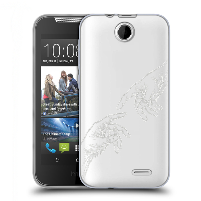 Силиконовый чехол на HTC Desire 310 с принтом Сотворение мира Силиконовый чехол на HTC Desire 310 с принтом Сотворение мира