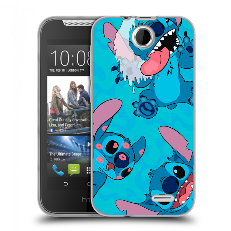 Силиконовый чехол на HTC Desire 310 с принтом Лило и Стич Силиконовый чехол на HTC Desire 310 с принтом Лило и Стич