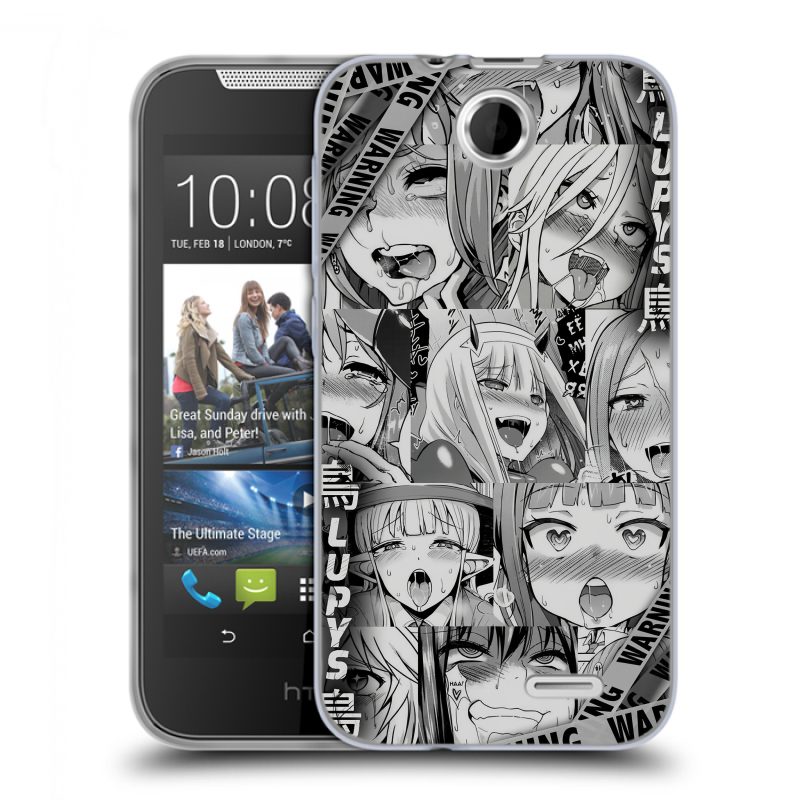 Силиконовый чехол на HTC Desire 310 с принтом Ahegao Ахегао Аниме Силиконовый чехол на HTC Desire 310 с принтом Ahegao Ахегао Аниме
