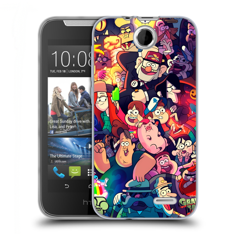 Силиконовый чехол на HTC Desire 310 с принтом Gravity Falls Гравити Фолз Силиконовый чехол на HTC Desire 310 с принтом Gravity Falls Гравити Фолз