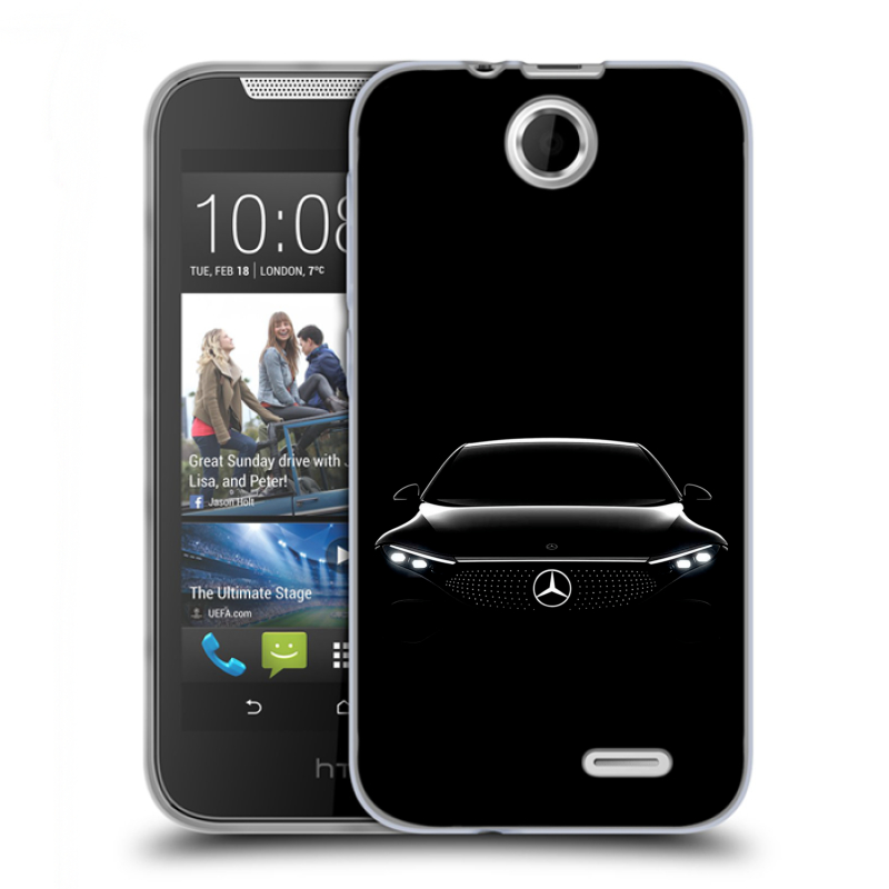 Силиконовый чехол на HTC Desire 310 с принтом Mercedes Мерседес Силиконовый чехол на HTC Desire 310 с принтом Mercedes Мерседес