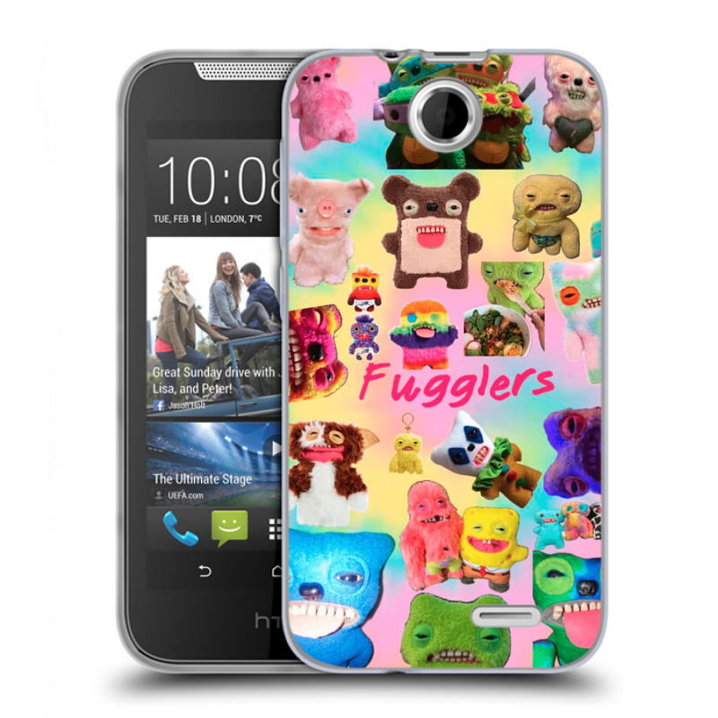Силиконовый чехол на HTC Desire 310 с принтом Флагер Fuggler Силиконовый чехол на HTC Desire 310 с принтом Флагер Fuggler
