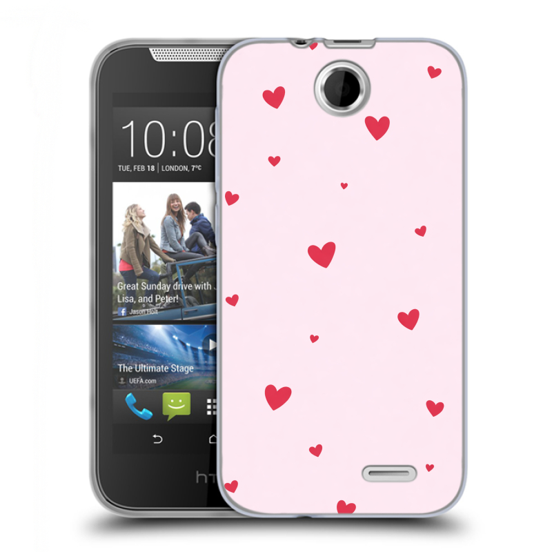 Силиконовый чехол на HTC Desire 310 с принтом для девочек Силиконовый чехол на HTC Desire 310 с принтом для девочек