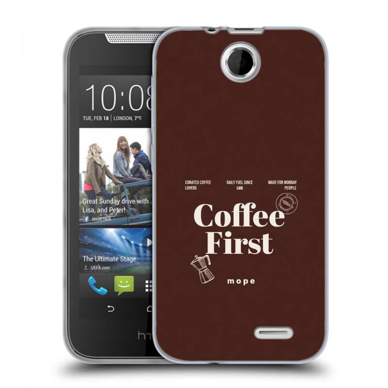 Силиконовый чехол на HTC Desire 310 с принтом женский Силиконовый чехол на HTC Desire 310 с принтом женский