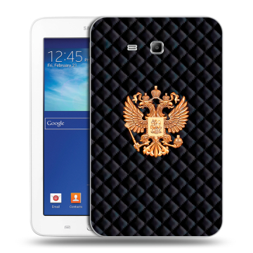 Силиконовый чехол на Samsung Galaxy Tab 3 Lite с принтом Герб России принт Силиконовый чехол на Samsung Galaxy Tab 3 Lite с принтом Герб России принт
