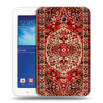 Силиконовый чехол на Samsung Galaxy Tab 3 Lite с принтом Ковер