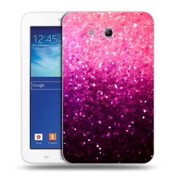 Силиконовый чехол на Samsung Galaxy Tab 3 Lite с принтом Блестки Силиконовый чехол на Samsung Galaxy Tab 3 Lite с принтом Блестки