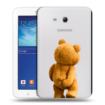 Силиконовый чехол на Samsung Galaxy Tab 3 Lite с принтом Медведь Силиконовый чехол на Samsung Galaxy Tab 3 Lite с принтом Медведь
