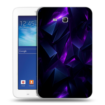 Силиконовый чехол на Samsung Galaxy Tab 3 Lite с принтом Абстракиция