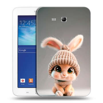 Силиконовый чехол на Samsung Galaxy Tab 3 Lite с принтом Кролик Силиконовый чехол на Samsung Galaxy Tab 3 Lite с принтом Кролик