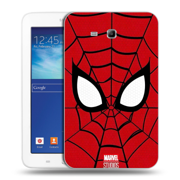 Силиконовый чехол на Samsung Galaxy Tab 3 Lite с принтом человек паук spiderman Силиконовый чехол на Samsung Galaxy Tab 3 Lite с принтом человек паук spiderman