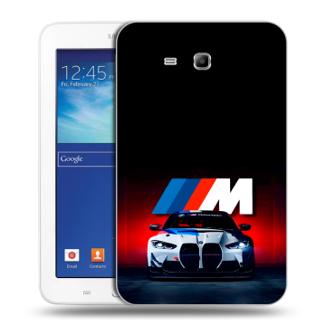 Силиконовый чехол на Samsung Galaxy Tab 3 Lite с принтом БМВ BMW Силиконовый чехол на Samsung Galaxy Tab 3 Lite с принтом БМВ BMW