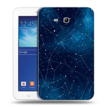 Силиконовый чехол на Samsung Galaxy Tab 3 Lite с принтом Космос звезды Силиконовый чехол на Samsung Galaxy Tab 3 Lite с принтом Космос звезды