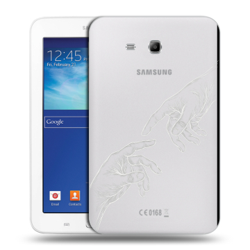 Силиконовый чехол на Samsung Galaxy Tab 3 Lite с принтом Сотворение мира Силиконовый чехол на Samsung Galaxy Tab 3 Lite с принтом Сотворение мира