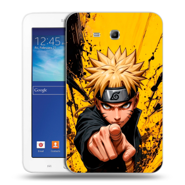 Силиконовый чехол на Samsung Galaxy Tab 3 Lite с принтом Naruto Наруто Силиконовый чехол на Samsung Galaxy Tab 3 Lite с принтом Naruto Наруто