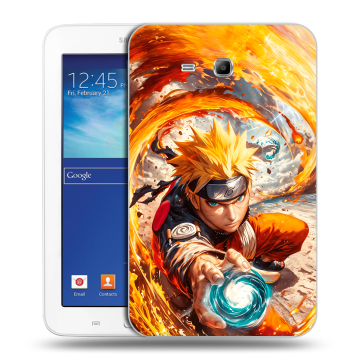 Силиконовый чехол на Samsung Galaxy Tab 3 Lite с принтом Аниме Наруто Naruto Силиконовый чехол на Samsung Galaxy Tab 3 Lite с принтом Аниме Наруто Naruto