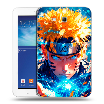 Силиконовый чехол на Samsung Galaxy Tab 3 Lite с принтом Аниме Наруто Naruto Силиконовый чехол на Samsung Galaxy Tab 3 Lite с принтом Аниме Наруто Naruto