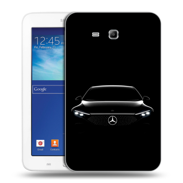 Силиконовый чехол на Samsung Galaxy Tab 3 Lite с принтом Mercedes Мерседес Силиконовый чехол на Samsung Galaxy Tab 3 Lite с принтом Mercedes Мерседес