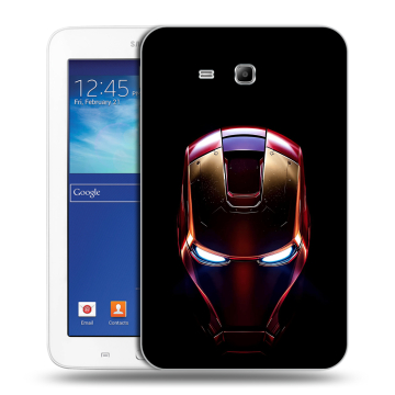 Силиконовый чехол на Samsung Galaxy Tab 3 Lite с принтом IronMan Железный человек Силиконовый чехол на Samsung Galaxy Tab 3 Lite с принтом IronMan Железный человек