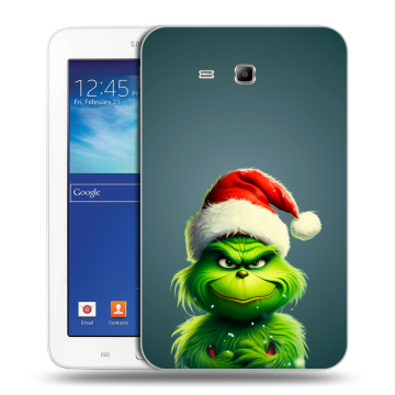 Силиконовый чехол на Samsung Galaxy Tab 3 Lite с принтом Новый год Силиконовый чехол на Samsung Galaxy Tab 3 Lite с принтом Новый год