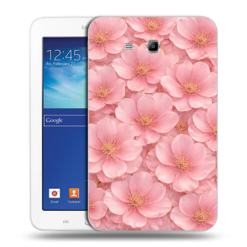 Силиконовый чехол на Samsung Galaxy Tab 3 Lite с принтом женский
