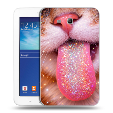 Силиконовый чехол на Samsung Galaxy Tab 3 Lite с принтом для девочек Силиконовый чехол на Samsung Galaxy Tab 3 Lite с принтом для девочек