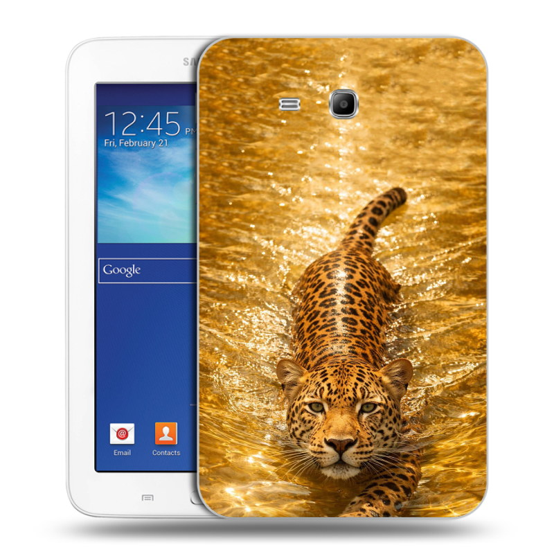 Силиконовый чехол на Samsung Galaxy Tab 3 Lite с принтом женский Силиконовый чехол на Samsung Galaxy Tab 3 Lite с принтом женский