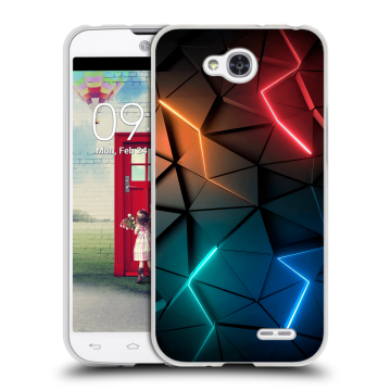 Пластиковый чехол на LG L90 с принтом Абстракция неон Пластиковый чехол на LG L90 с принтом Абстракция неон